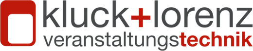 Logo von kluck+lorenz Veranstaltungstechnik