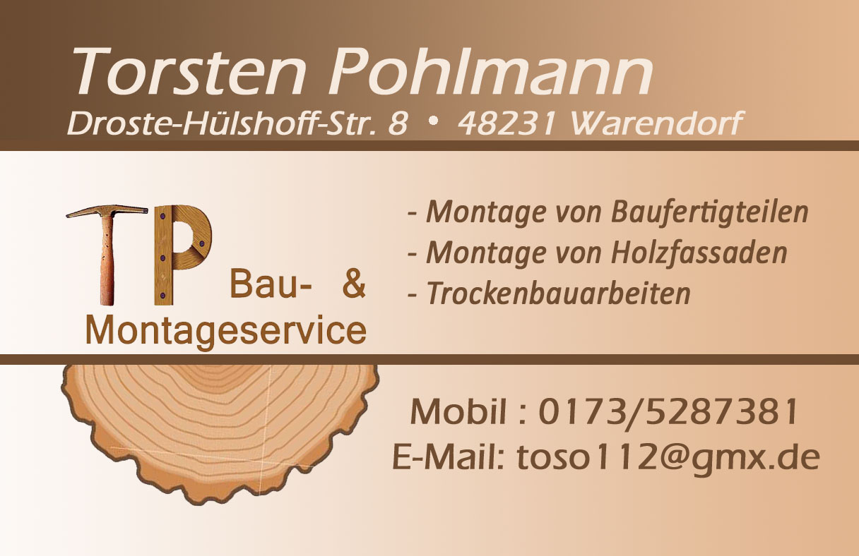 Logo von Pohlmann Torsten Montageservice