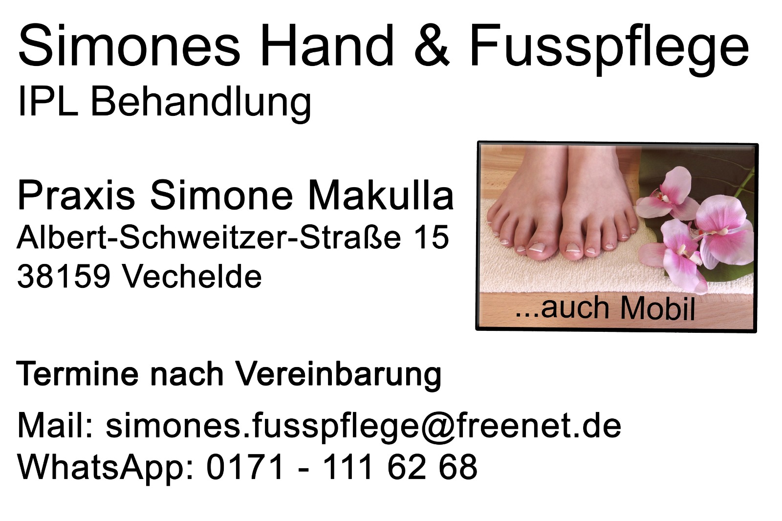 Logo von Simones Hand & Fußpflege