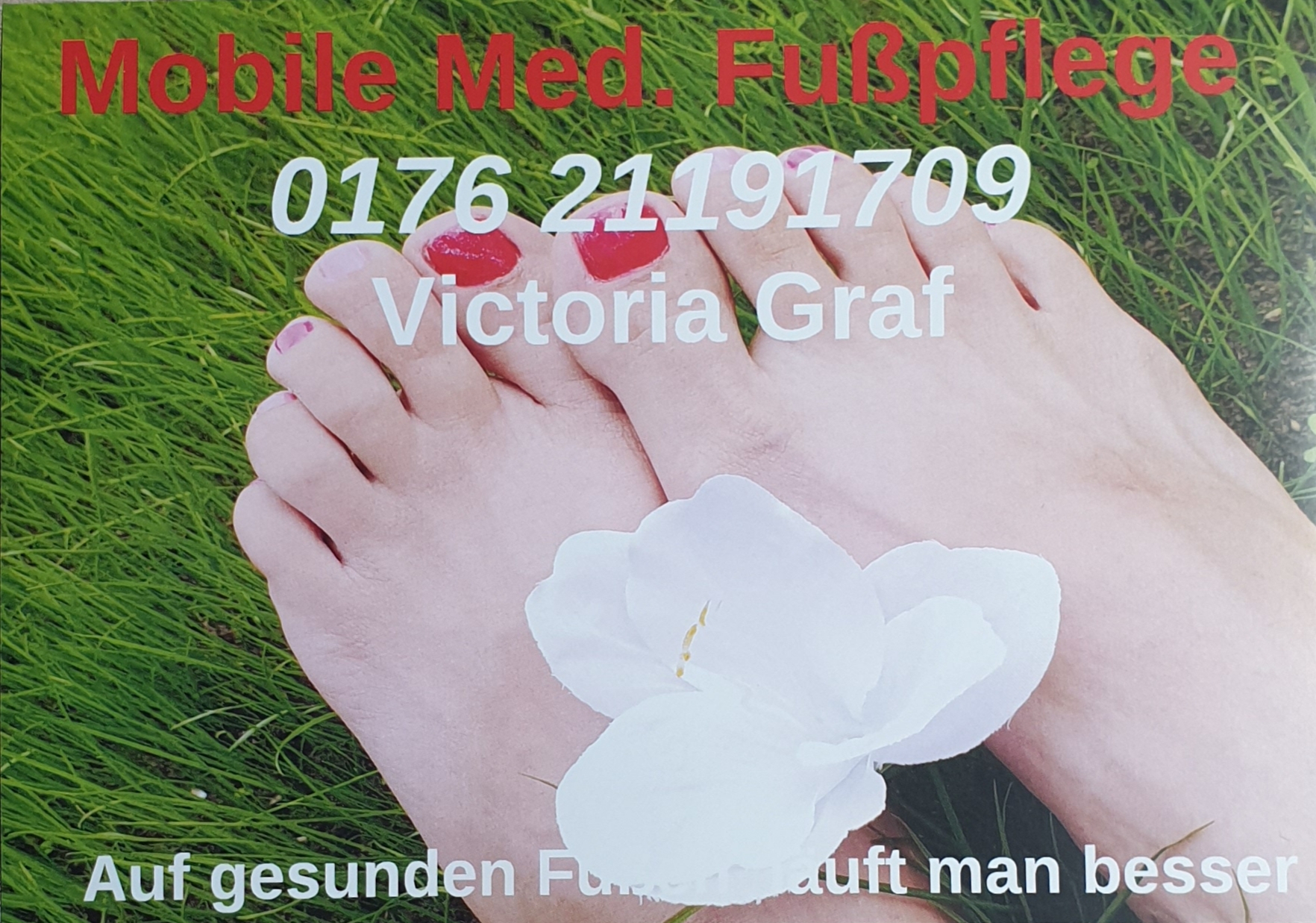Logo von Mobile  Fußpflege Victoria Graf