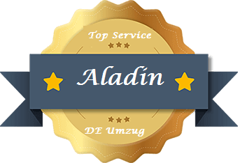 Logo von Aladin Umzugsservice