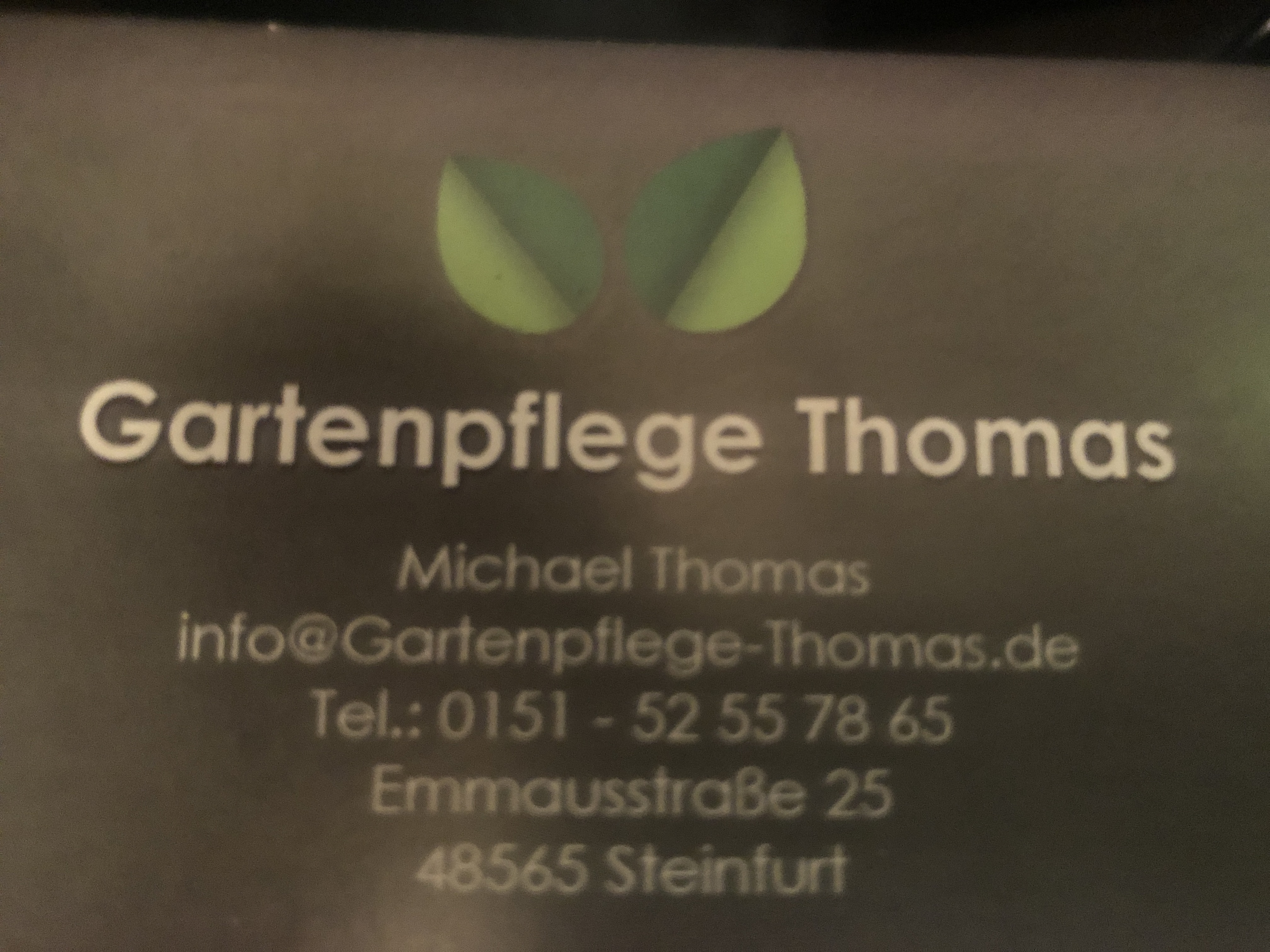 Logo von Gartenpflege Thomas