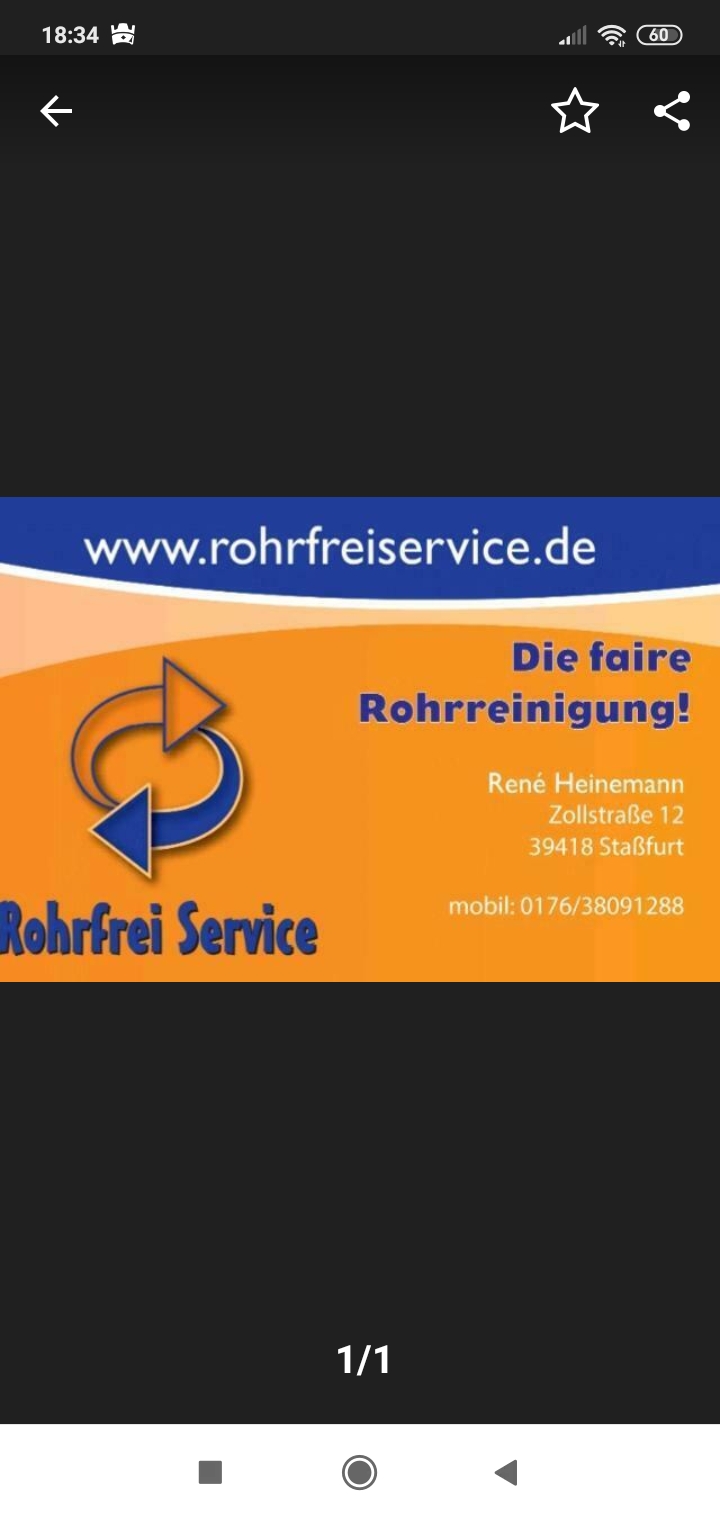 Logo von Rohrfrei Service