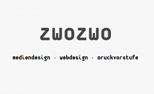 Logo von Zwozwo mediendesign und webdesign