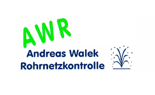 Logo von Andreas Walek-AWR Rohrnetzkontrolle