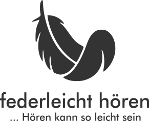 Logo von federleicht hören GmbH