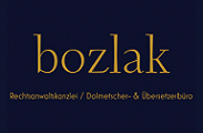 Logo von bozlak - Rechtsanwaltskanzlei / Dolmetscher- & Übersetzerbüro