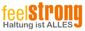 Logo von feelstrong - Haltung ist ALLES