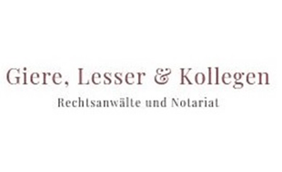 Logo von Rechtsanwaltskanzlei Giere, Lesser & Kollegen Rechtsanwälte