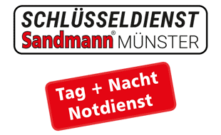 Logo von Schlüsseldienst Sandmann Münster - 24 Std. Notdienst
