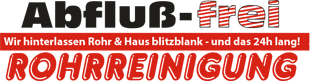 Logo von Abfluß-frei-Rohrreinigung Inh. Frank Sudmöller