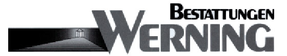Logo von WERNING BESTATTUNGEN
