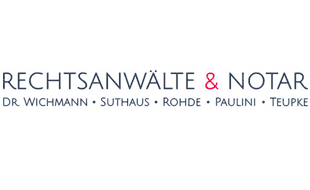 Logo von Dr. Wichmann Suthaus Rohde & Paulini Rechtsanwälte und Notar