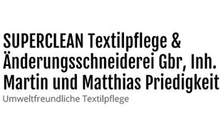 Logo von SUPERCLEAN GbR Textilpflege & Änderungsschneiderei Inh. Martin u. Matthias Priedigkeit