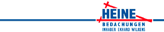 Logo von Heine Bedachungen Inh. Ekhard Wilkens