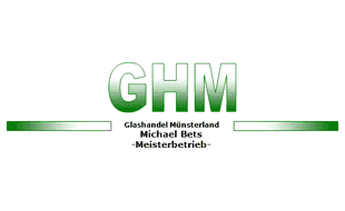 Logo von GHM Glashandel Münsterland