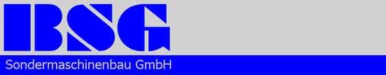 Logo von BSG Sondermasch.Bau GmbH