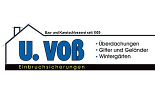 Logo von U. Voß Metallbau & Sicherheitstechnik Inh. Holger Peter