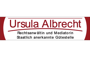 Logo von Albrecht Ursula Rechtsanwältin und Mediatorin, staatlich anerkannte Gütestelle