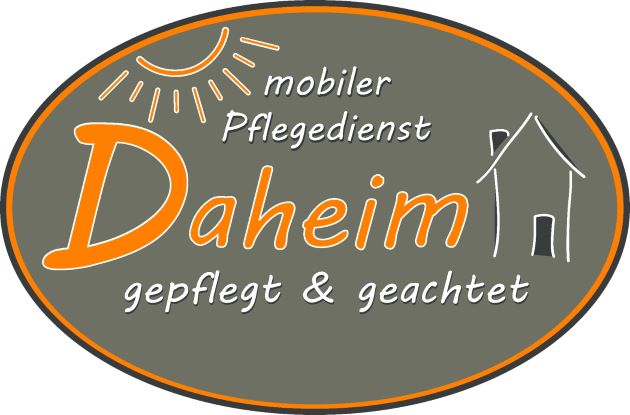 Logo von Daheim gepflegt & geachtet - mobiler Pflegedienst