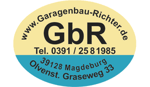 Logo von Garagenbau Richter