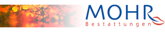 Logo von MOHR Bestattungen