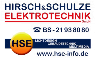 Logo von Hirsch & Schulze - Elektrotechnik GmbH