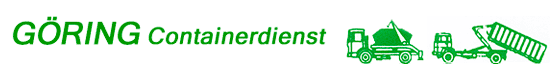 Logo von Göring Containerdienst