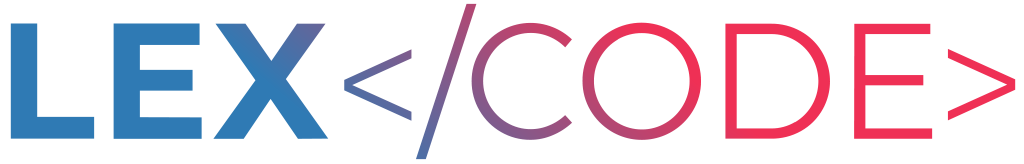 Logo von LEXcode