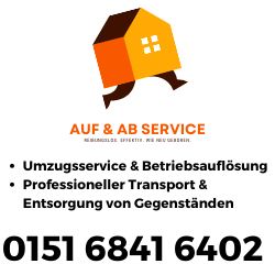 Logo von Auf&ab Service Für Privat und Firmen