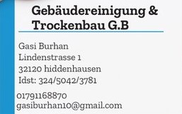 Logo von Gebäudereinigung G.B