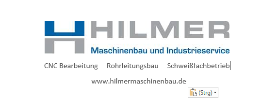 Logo von Hilmer Maschinenbau und Industrieservice GmbH