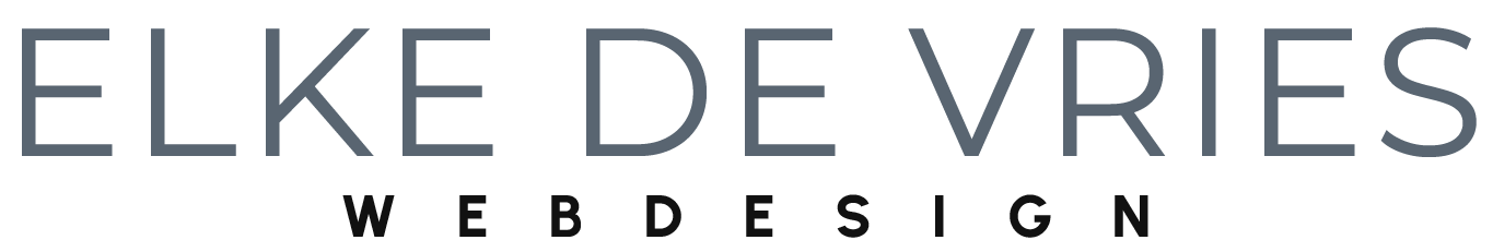 Logo von Elke de Vries Webdesign