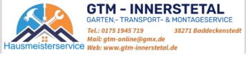 Logo von GTM-INNERSTETAL Garten-, Transport-, Montage- & Hausmeisterservice