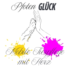 Logo von Pfotenglück - Mobile Tierpflege