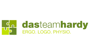 Logo von Das Team Hardy. Ergo. Logo. Physio.