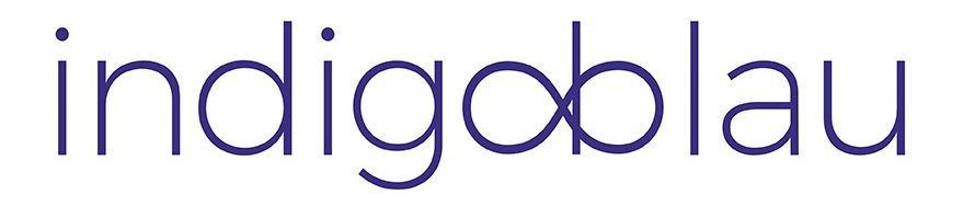 Logo von Indigo-Blau