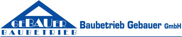 Logo von Baubetrieb Gebauer GmbH