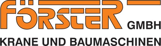 Logo von FÖRSTER GmbH - Krane und Baumaschinen