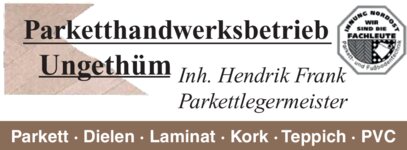 Logo von Parketthandwerksbetrieb Ungethüm Inhaber Hendrik Frank