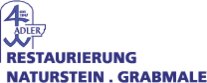 Logo von Adler, Steffen Steinmetzbetrieb