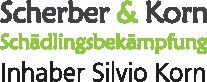 Logo von Schädlingsbekämpfung Scherber & Korn