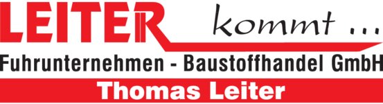 Logo von Fuhrunternehmen & Baustoffhandel Thomas Leiter