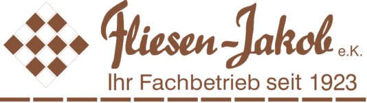 Logo von Fliesen-Jakob Ihr Fachbetrieb seit 1923