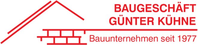 Logo von Baugeschäft Günter Kühne
