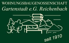 Logo von Wohnungsbaugenossenschaft Gartenstadt e.G. Reichenbach