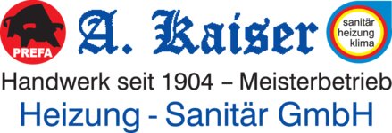 Logo von A. Kaiser Heizung-Sanitär GmbH
