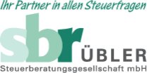 Logo von Steuerberatungsgesellschaft SBR ÜBLER mbH