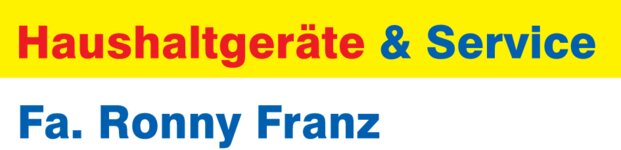 Logo von Haushaltgeräte & Service Ronny Franz