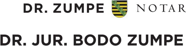 Logo von Notar Dr. jur. Bodo Zumpe